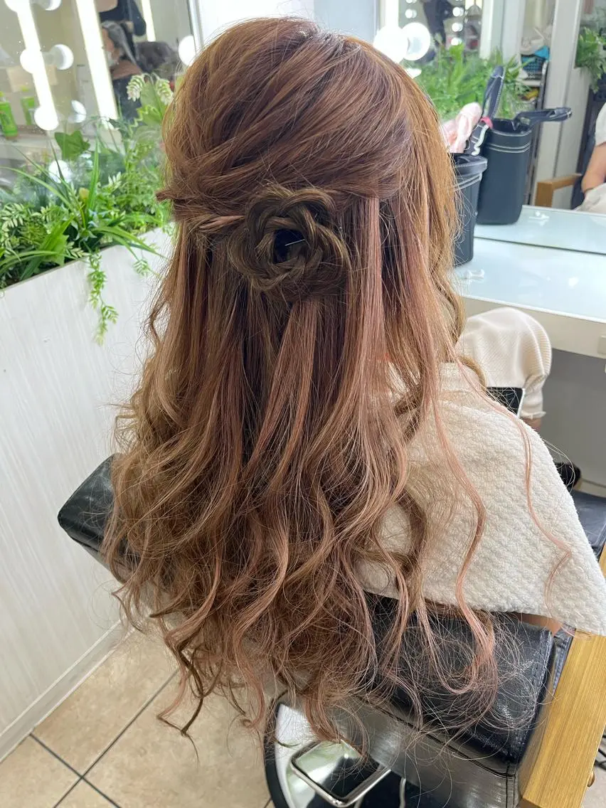 ヘアアレンジ ヘアセット 🐥こ ま🐥のヘアスタイル