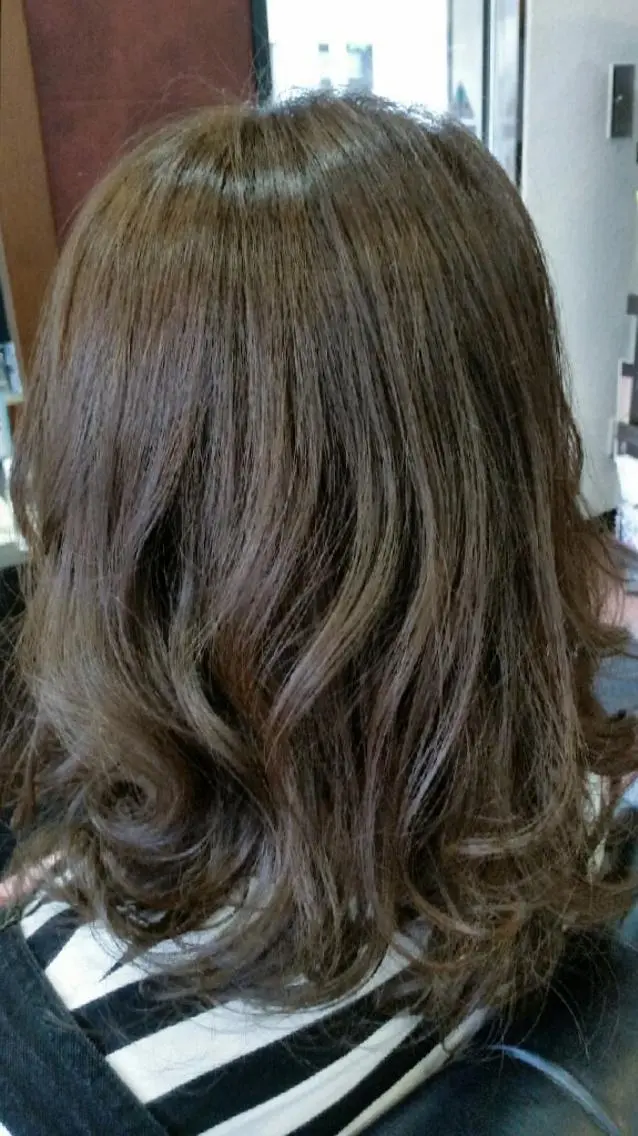 セミロング アッシュ Yamanaka Seiichirouのヘアスタイル
