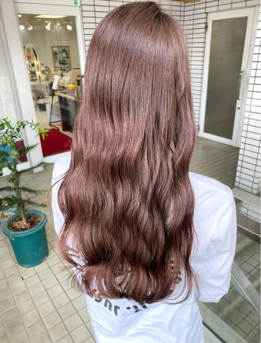 ロング カラー 武田 悠生乃のヘアスタイル