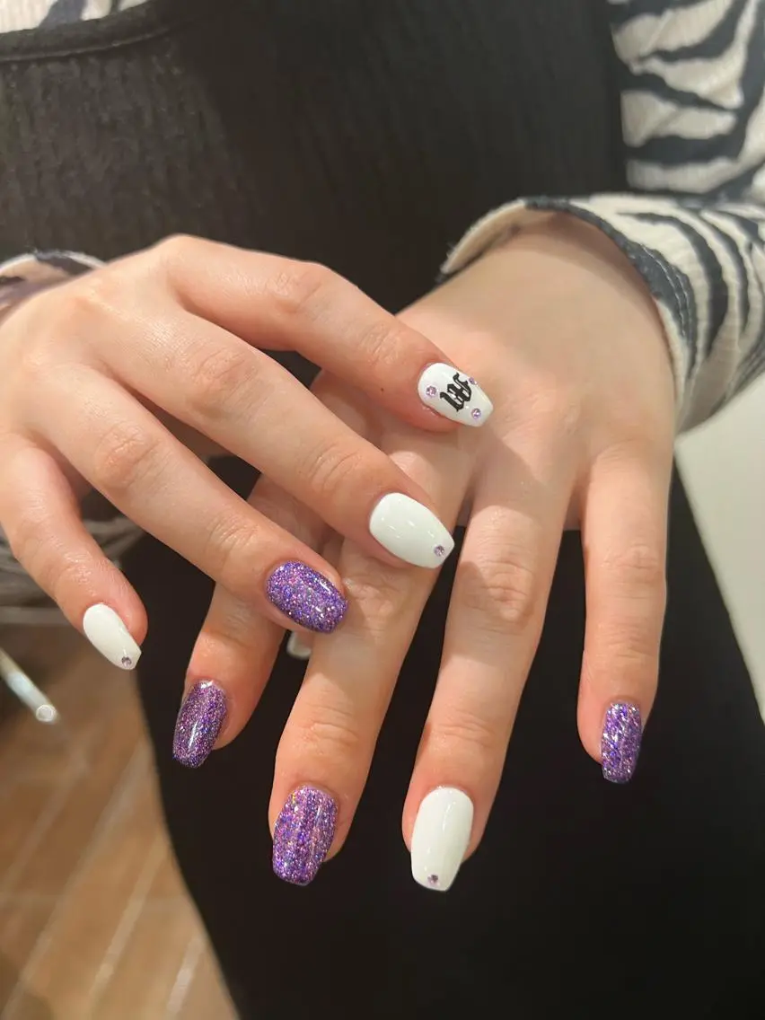 ネイル ハンドネイル なぽ ❤︎長さだし / 韓国nailのネイルデザイン