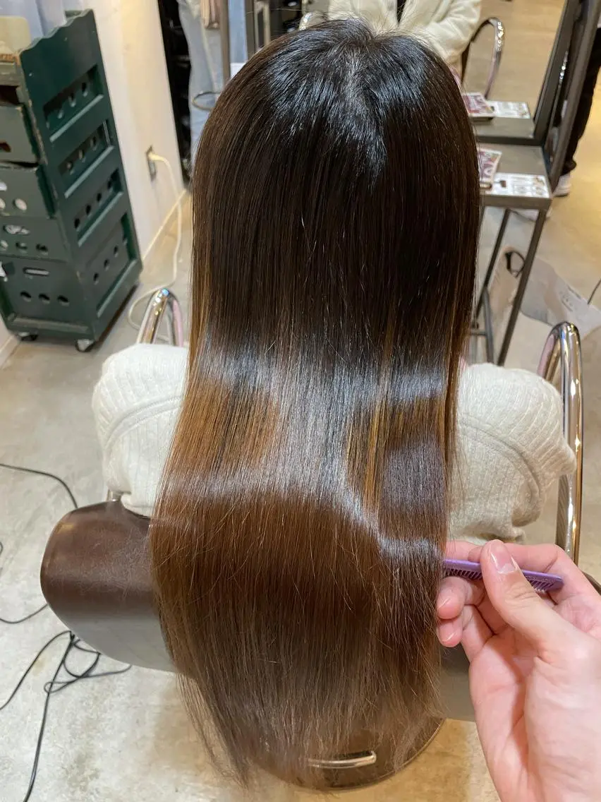ロング 髪質改善✨自由が丘 札辻 拓未のヘアスタイル