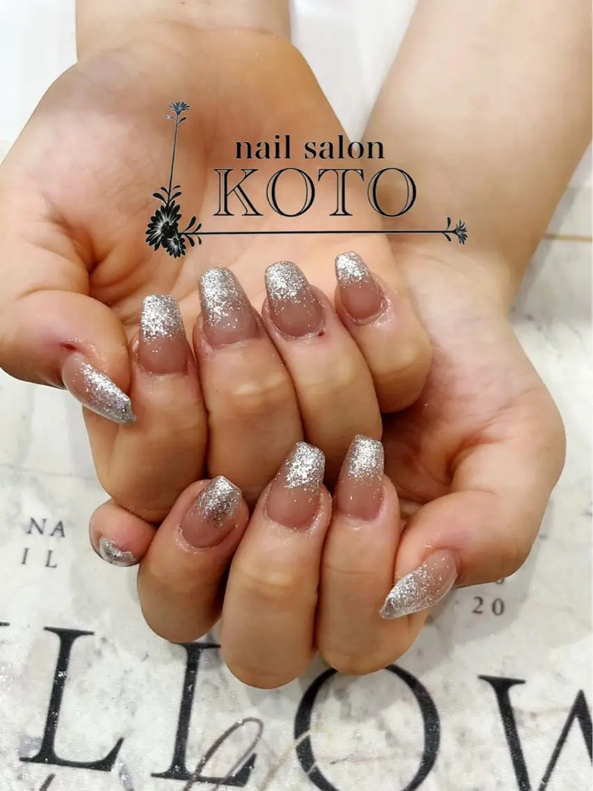 ネイル ジェルネイル オフィスネイル スカルプネイル Risa ネイルサロンKOTOのネイルデザイン