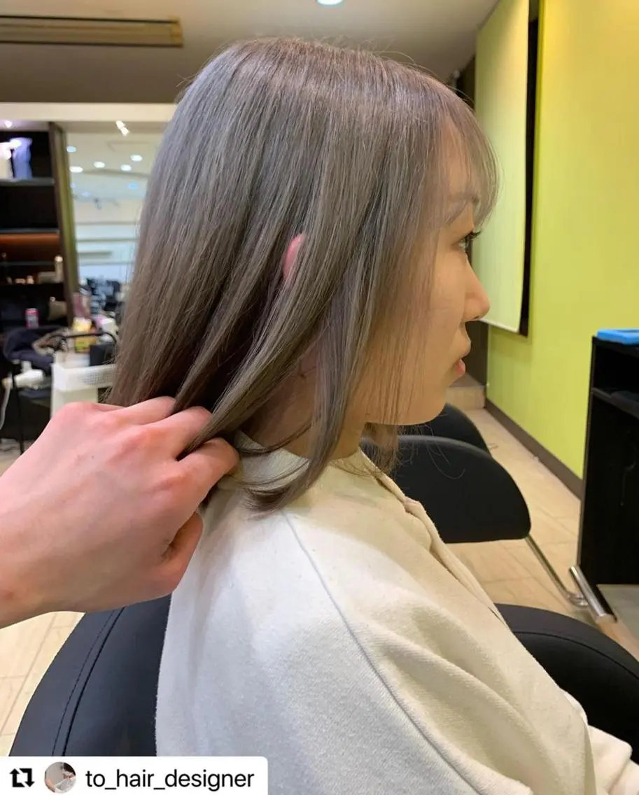ミディアム カラー メンズ メンズブリーチ アディクシーカラー ベージュカラー ブリーチ 透明感カラー 🩷Eny terrace🩷のヘアスタイル