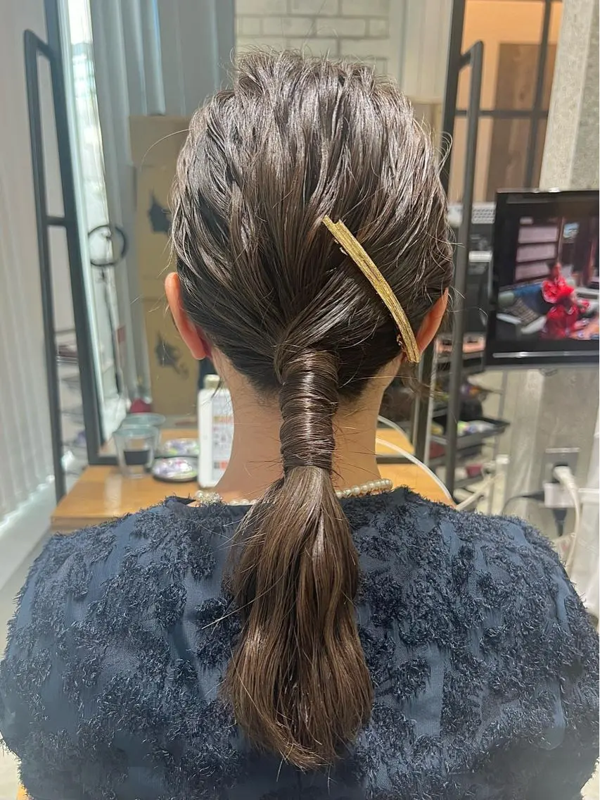 ロング ヘアアレンジ ヘアセット 🌿ニュアンス/髪質 改善🌿Fukudaのヘアスタイル