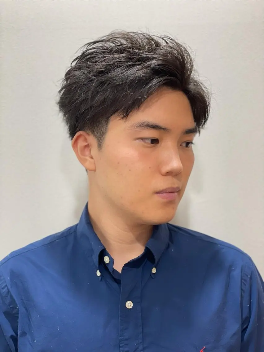 ショート パーマ メンズ 🔥メンズ専門🔥 山田　パーマ大人気◎のヘアスタイル