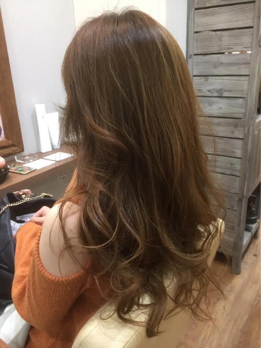 ロング カラー mayo 🐄🌈のヘアスタイル