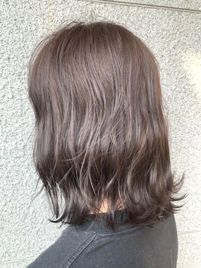 ミディアム 清水 彬允のヘアスタイル