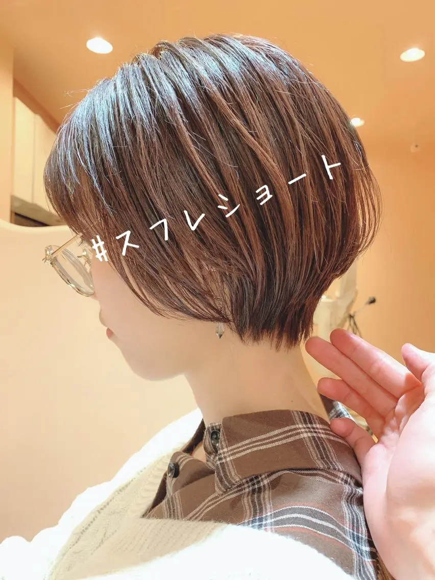 ショート ショートボブ ボブ ショートヘア 🎉骨格矯正カット ばば　としまさのヘアスタイル
