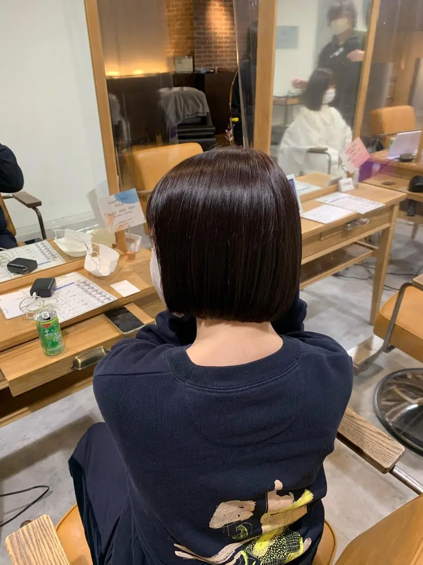ショート ボブ ピンクカラー/ mana🎀のヘアスタイル