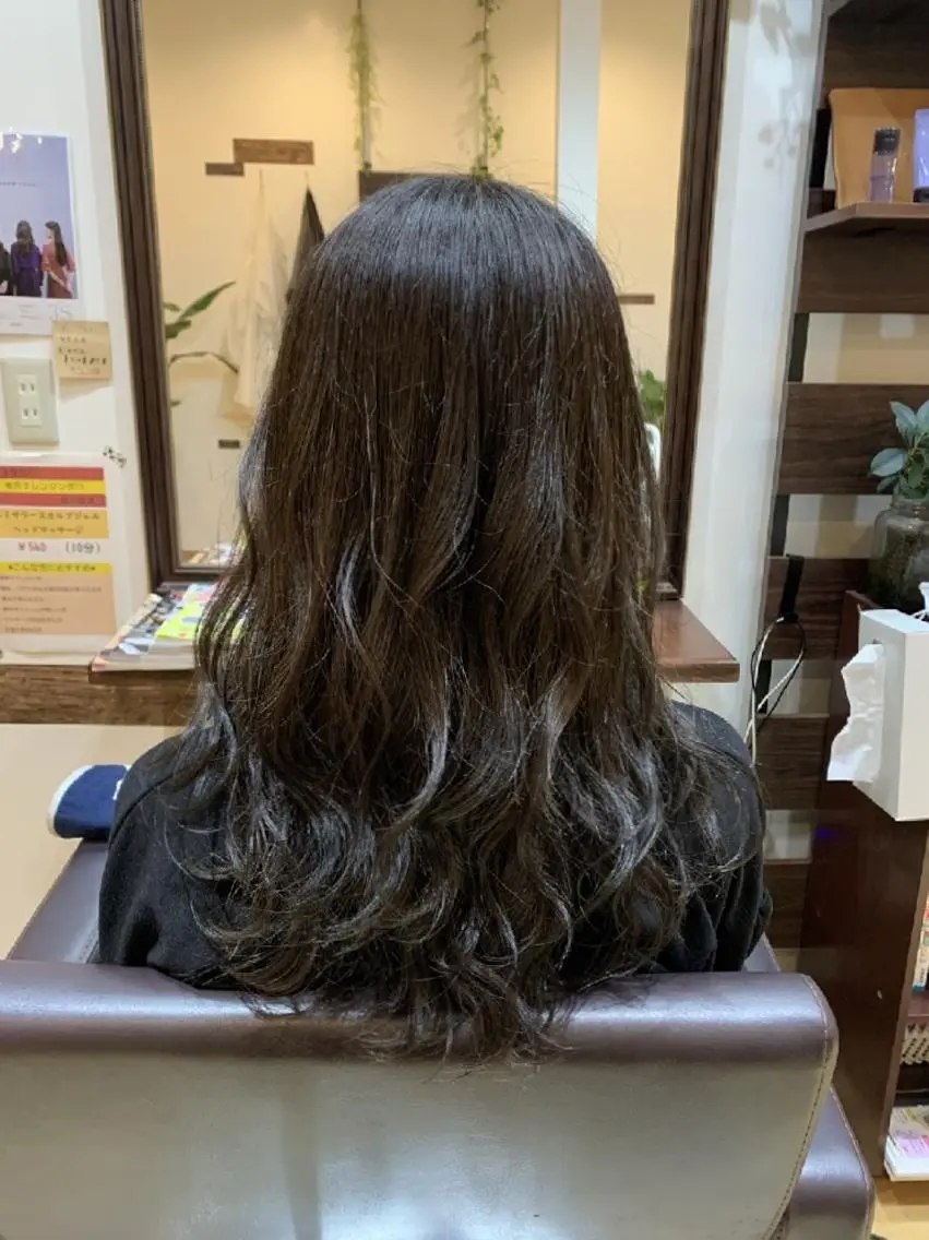 ロング カラー ブラウンカラー ショコラブラウン ヘアカラー サトウ シューイチのヘアスタイル