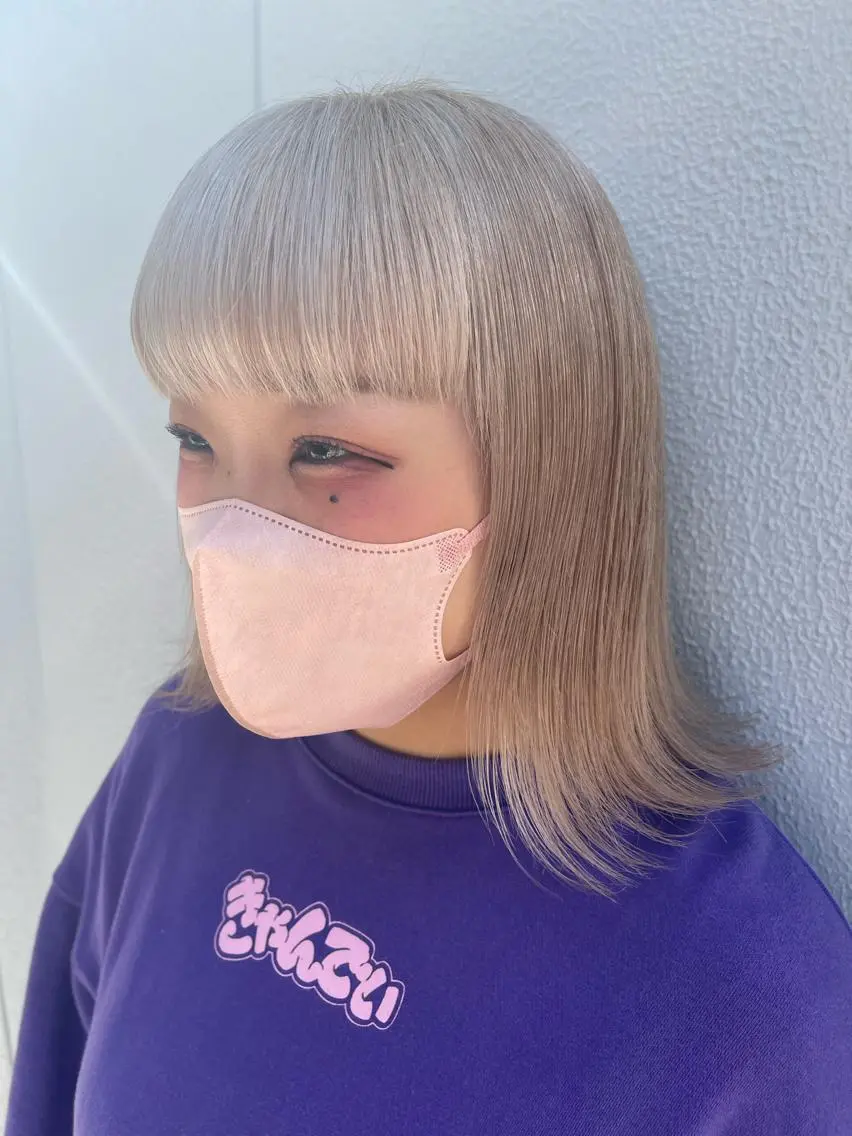 ミディアム SEAM アキホのヘアスタイル