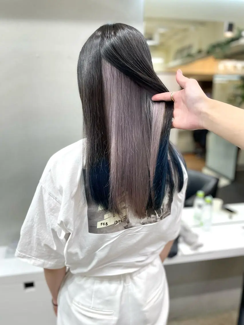 カラー ヘアカラー yasuハイトーン/ デザインカラーのヘアスタイル