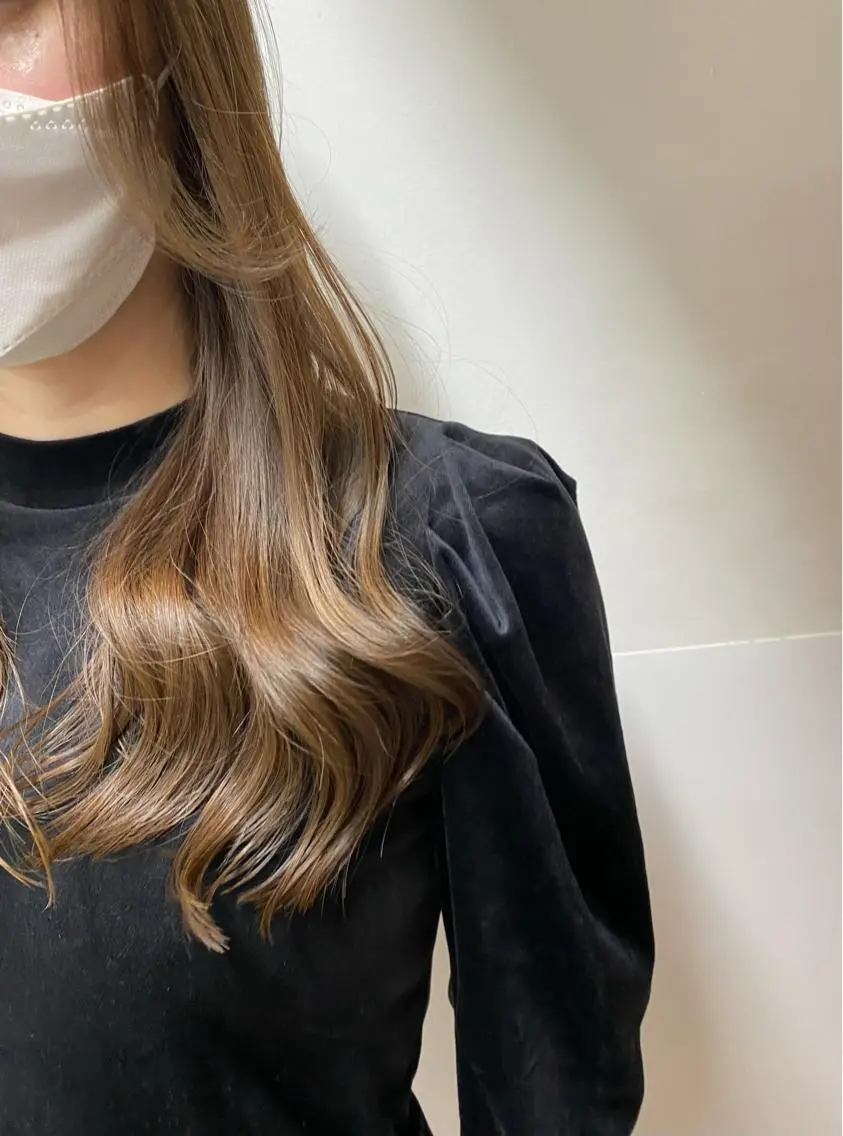 ロング 韓国風ヘア レイヤーカット メンズ特化 刈り上げない/金井のヘアスタイル
