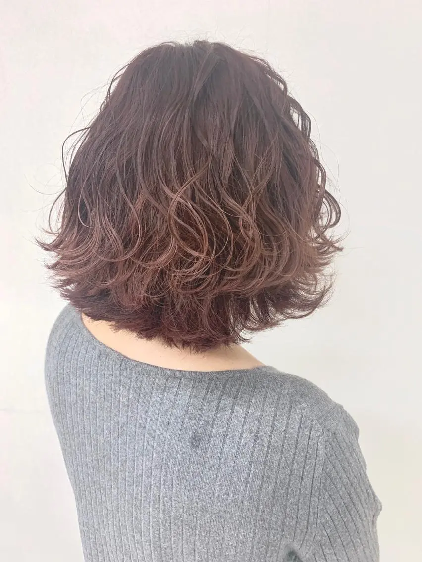ミディアム 穐田 司樹のヘアスタイル