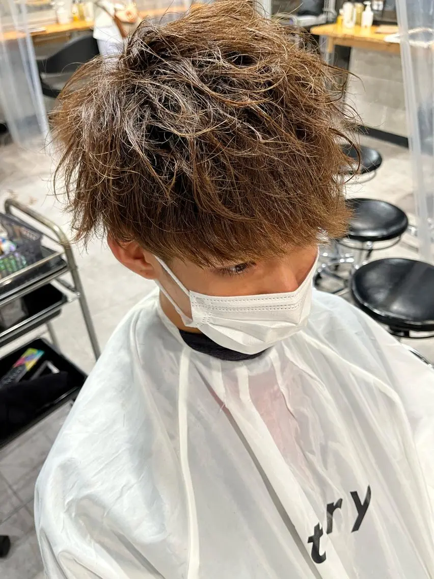 ショート レイヤー×透明感 Tatsuya💫のヘアスタイル