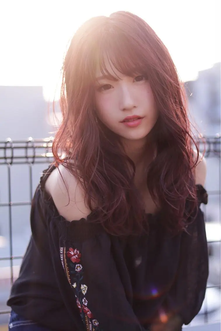 ロング カラー バイオレットカラー 【 DIPTH 】 代表コウキ🥇のヘアスタイル