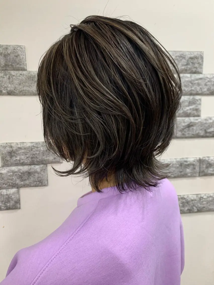 ショート カラー 薄田 珠美のヘアスタイル