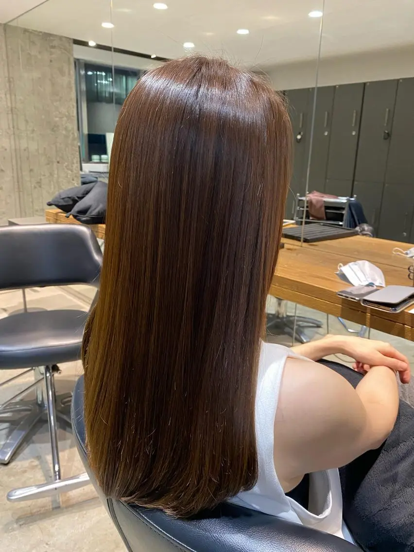 ロング カラー カット ヘアカラー トリートメント 髪質改善ULTOWA ✨松井 美幸のヘアスタイル