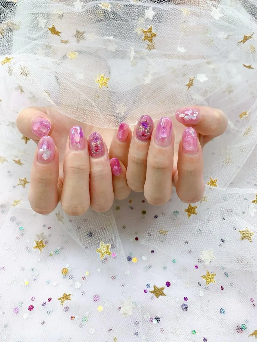 ネイル 💅ネイルサロン ブラン🌈かすみのネイルデザイン