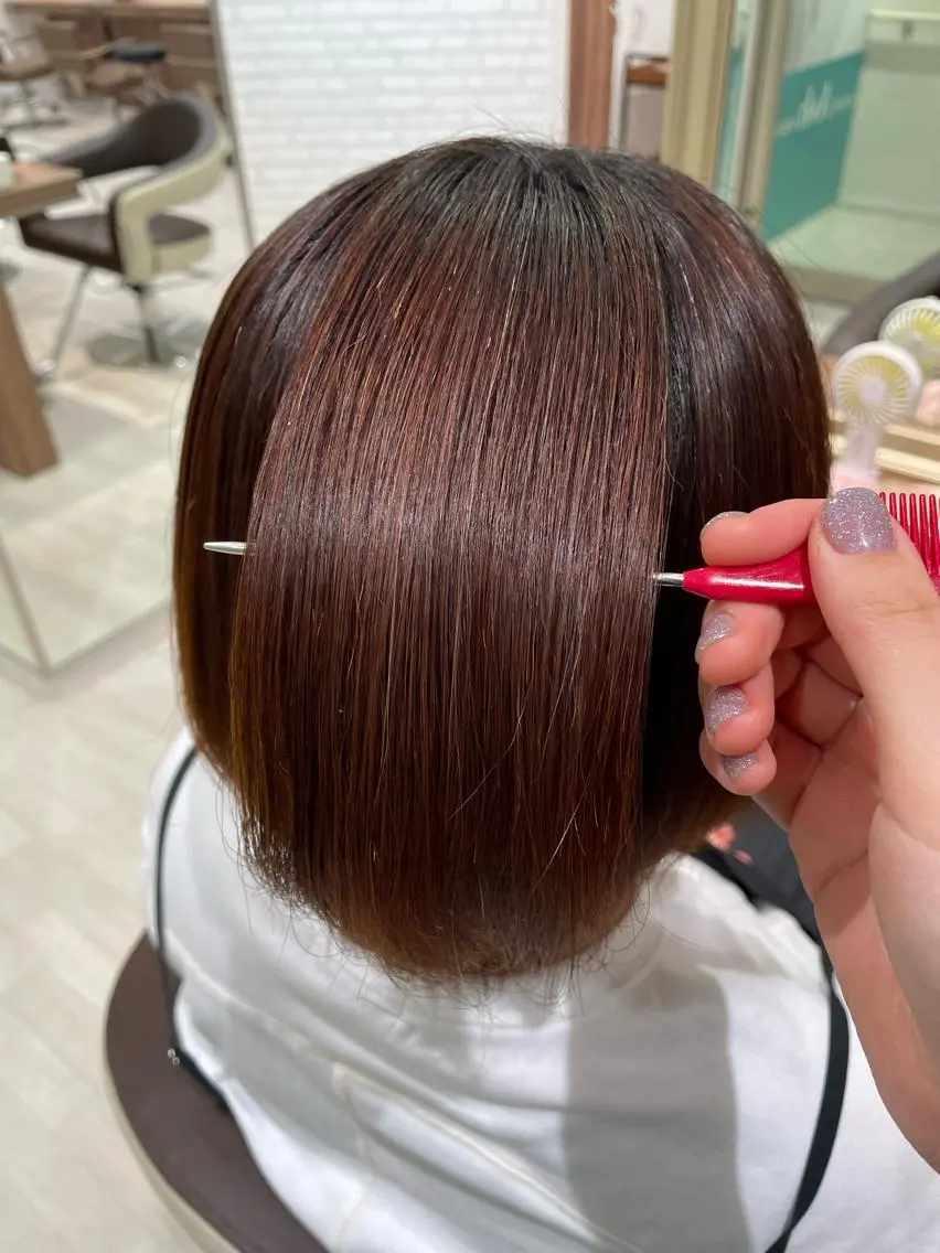 ショート 清瀬駅/痛ませない 縮毛矯正/山崎のヘアスタイル