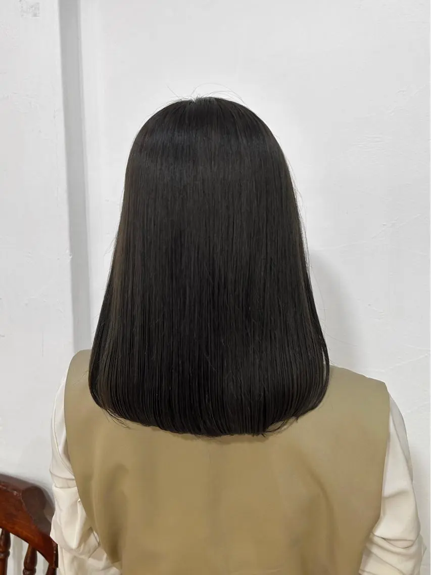 カラー グレージュ オリーブグレージュ オリーブグレー ヘアカラー トリートメント たきぐち さくらのヘアスタイル