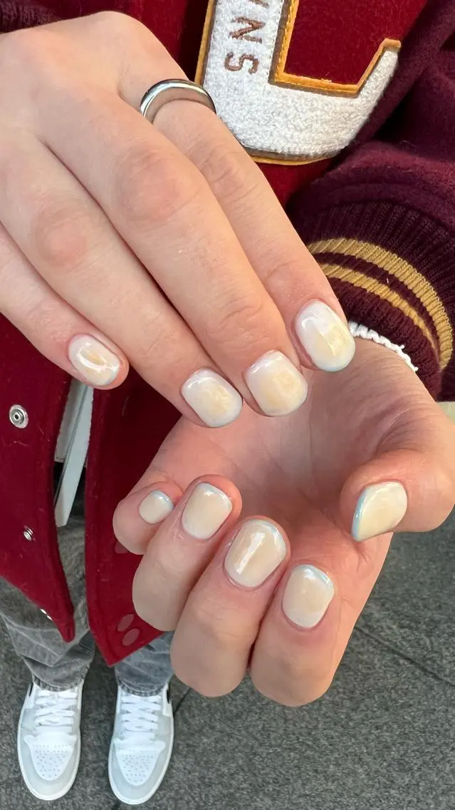 ネイル ハンドネイル なぽ ❤︎長さだし / 韓国nailのネイルデザイン