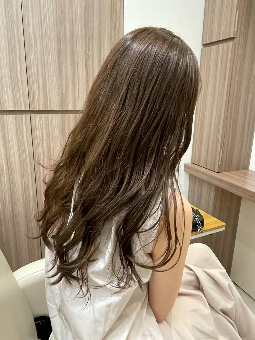 ロング カラー アッシュ ロング ヘアカラー Konatsuメンズ /特殊ヘア/パーマのヘアスタイル