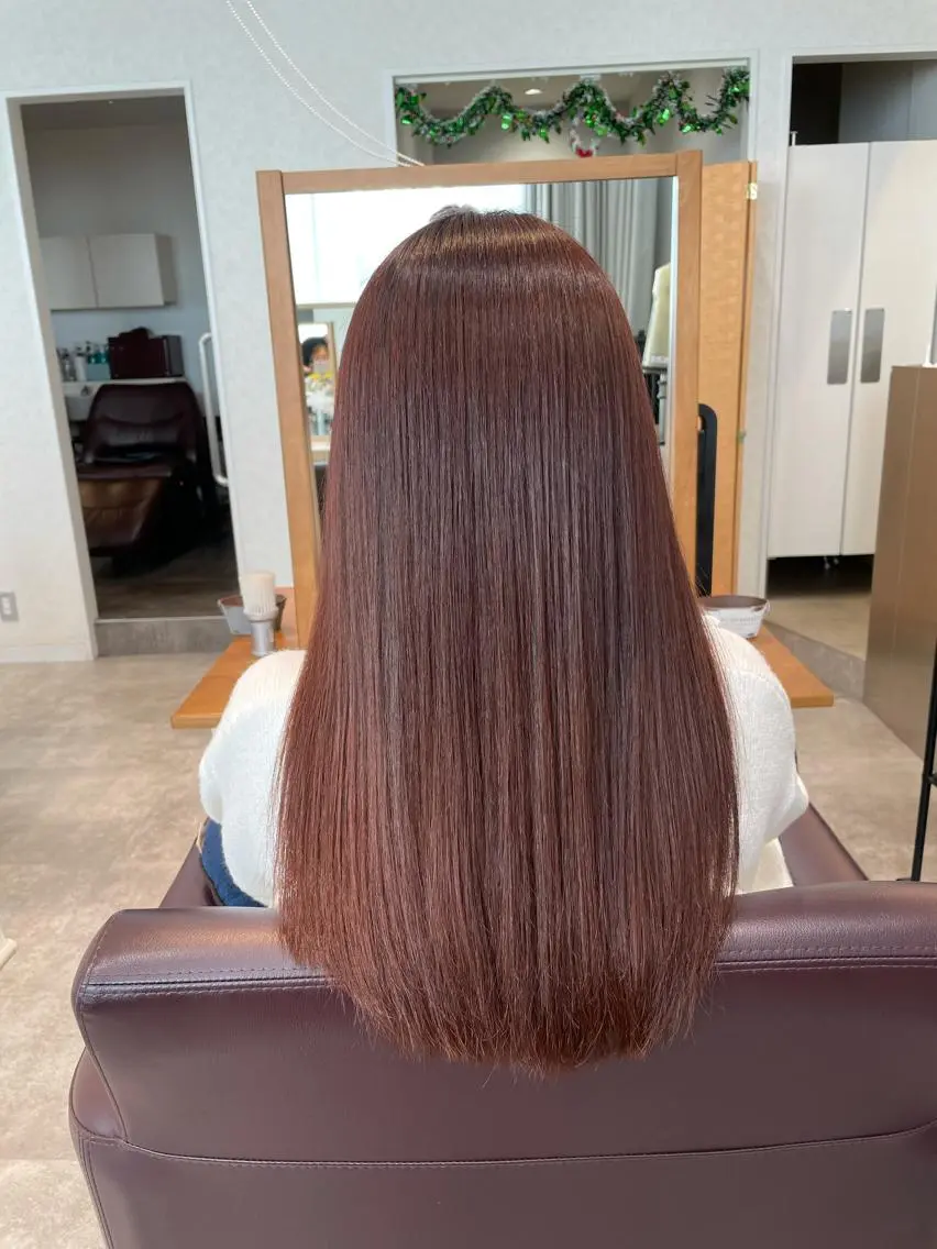 ロング カラー HAREru. モデル募集【戸塚】のヘアスタイル