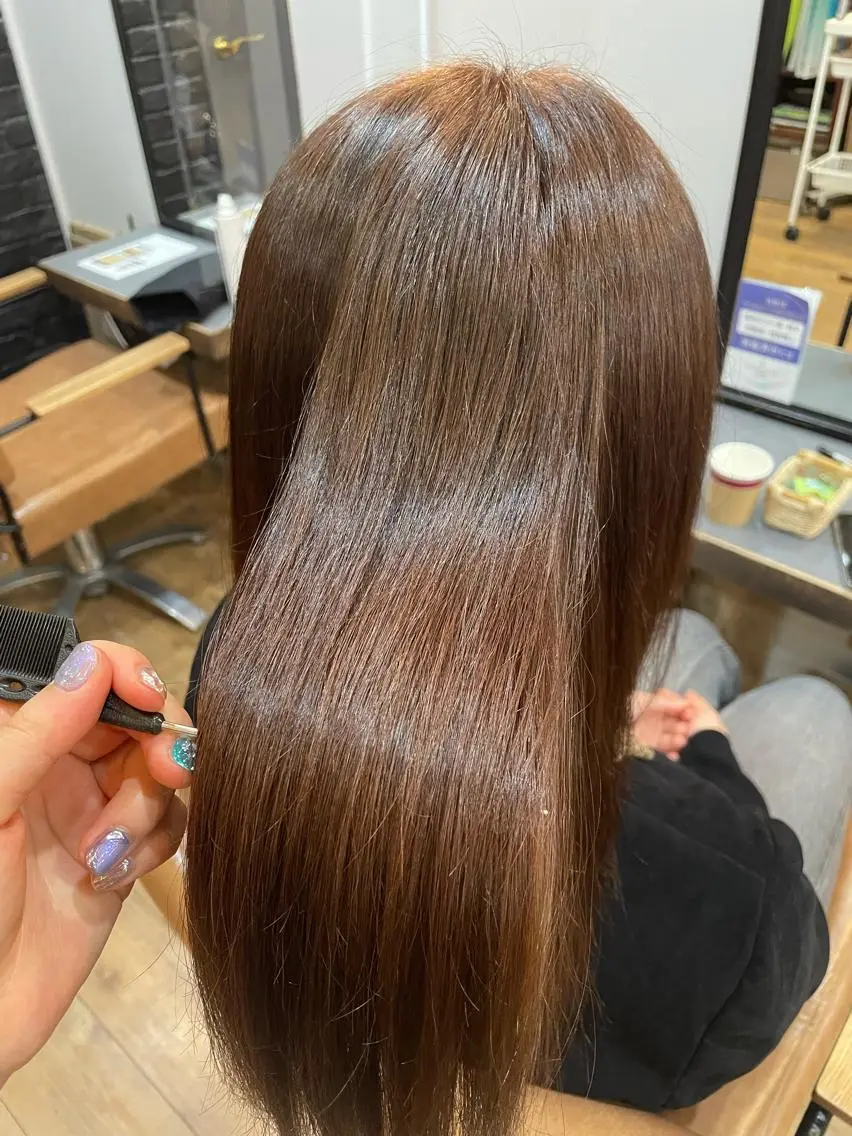 カラー ヘアカラー ROPE🫧 フウカのヘアスタイル