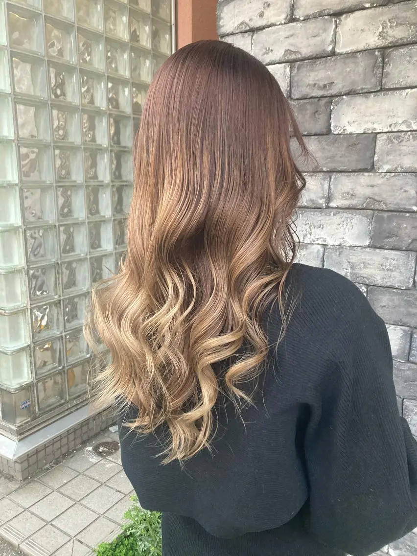 ロング カラー カット ヘアカラー トリートメント ヘアセット ✂️似合わせの魔術師 石田一樹✂️のヘアスタイル