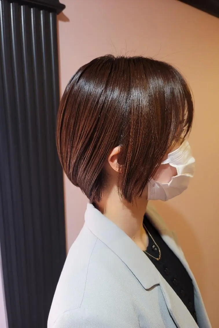 ショート カラー カット ヘアカラー ❇️安達 優心❇️ レイヤー/艶髪特化のヘアスタイル