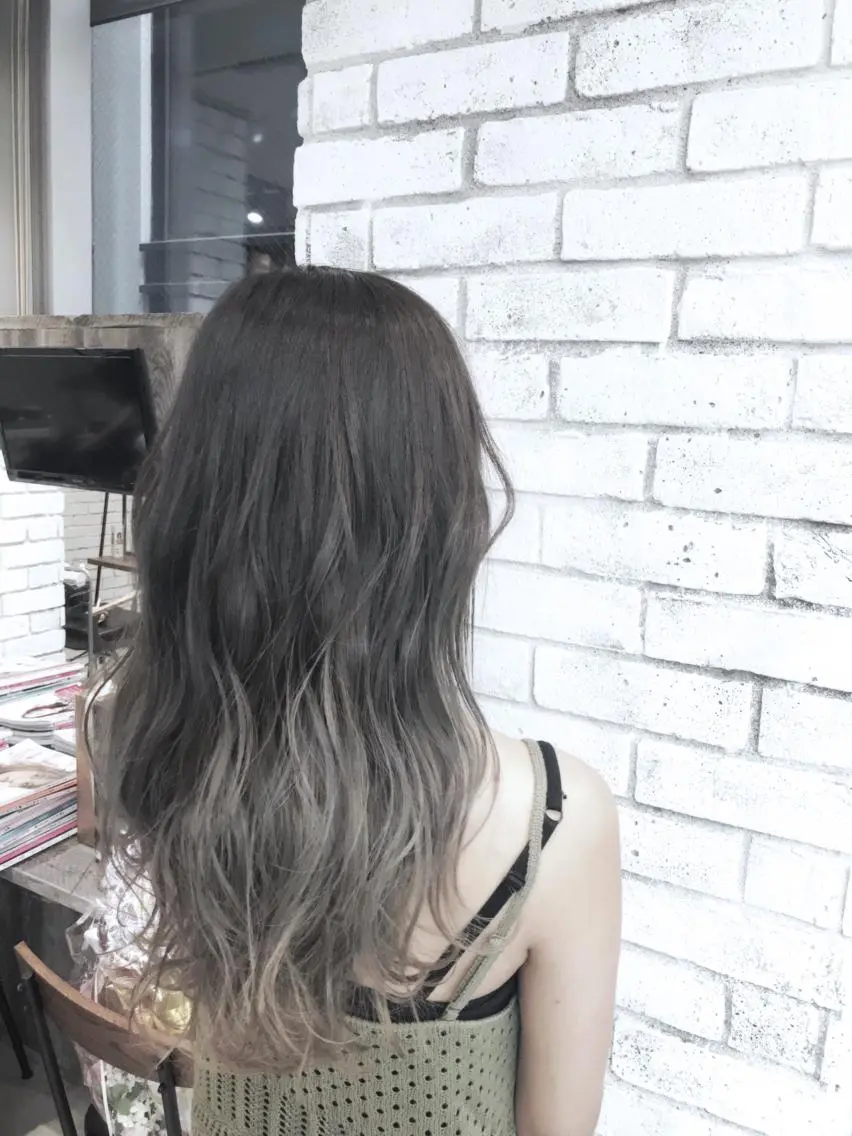 ロング カラー パーマ ヘアアレンジ メンズ キッズ ネイル マツエク・マツパ ヘアカラー バレイヤージュ/ 髪質改善/渡邉悟🌱のヘアスタイル