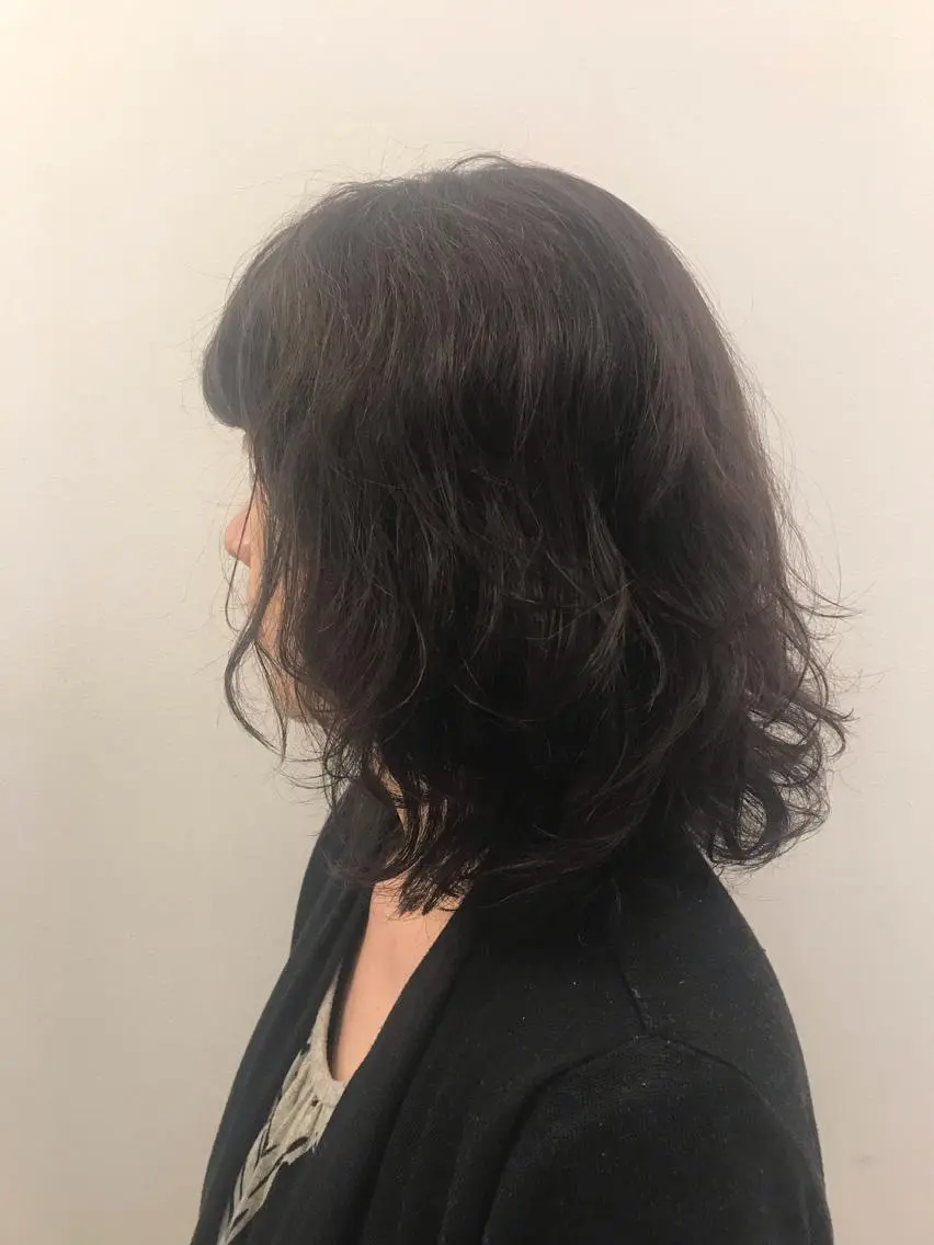 ミディアム Bonheur umedaのヘアスタイル