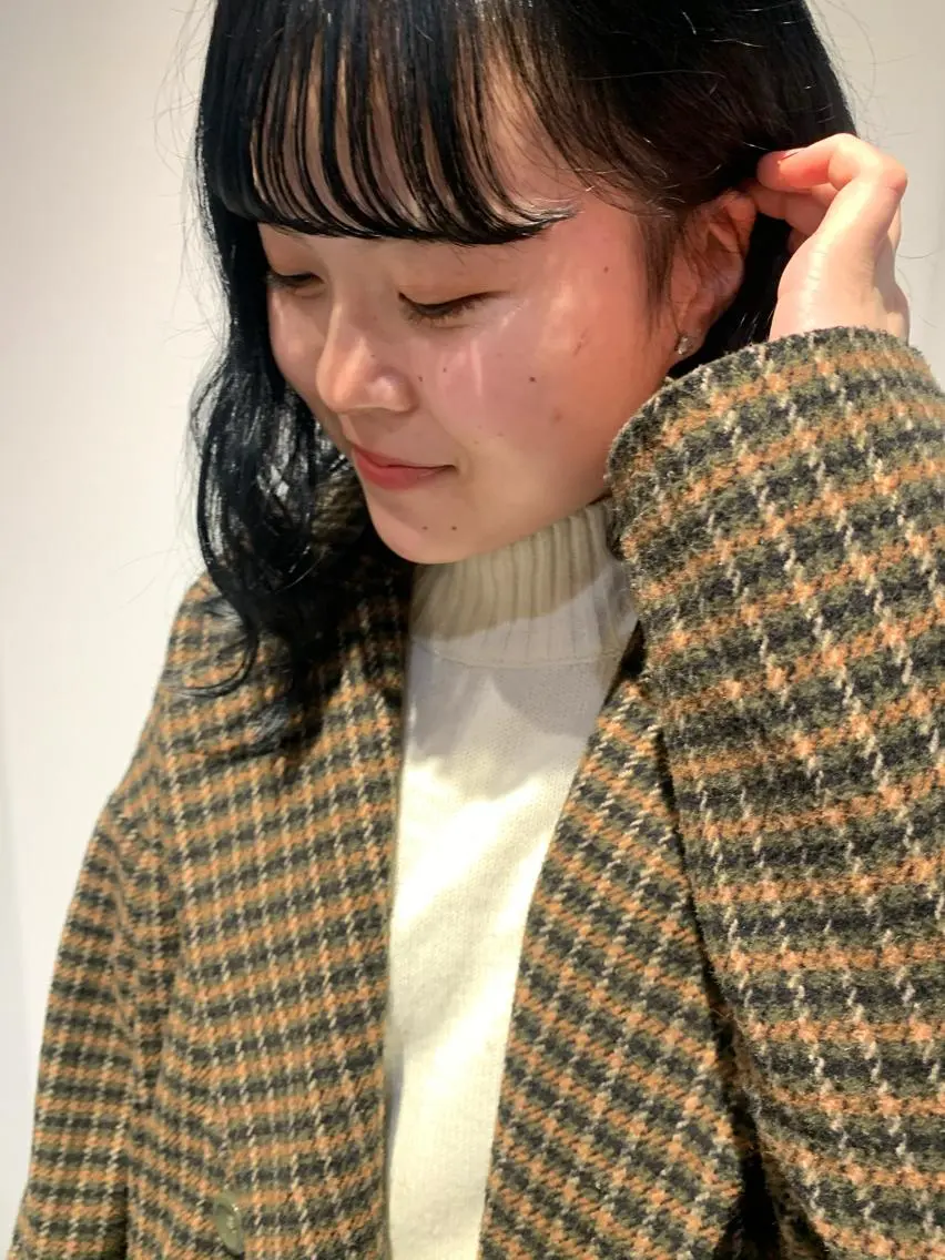 セミロング カラー RISAKO レイヤーカット🎀のヘアスタイル