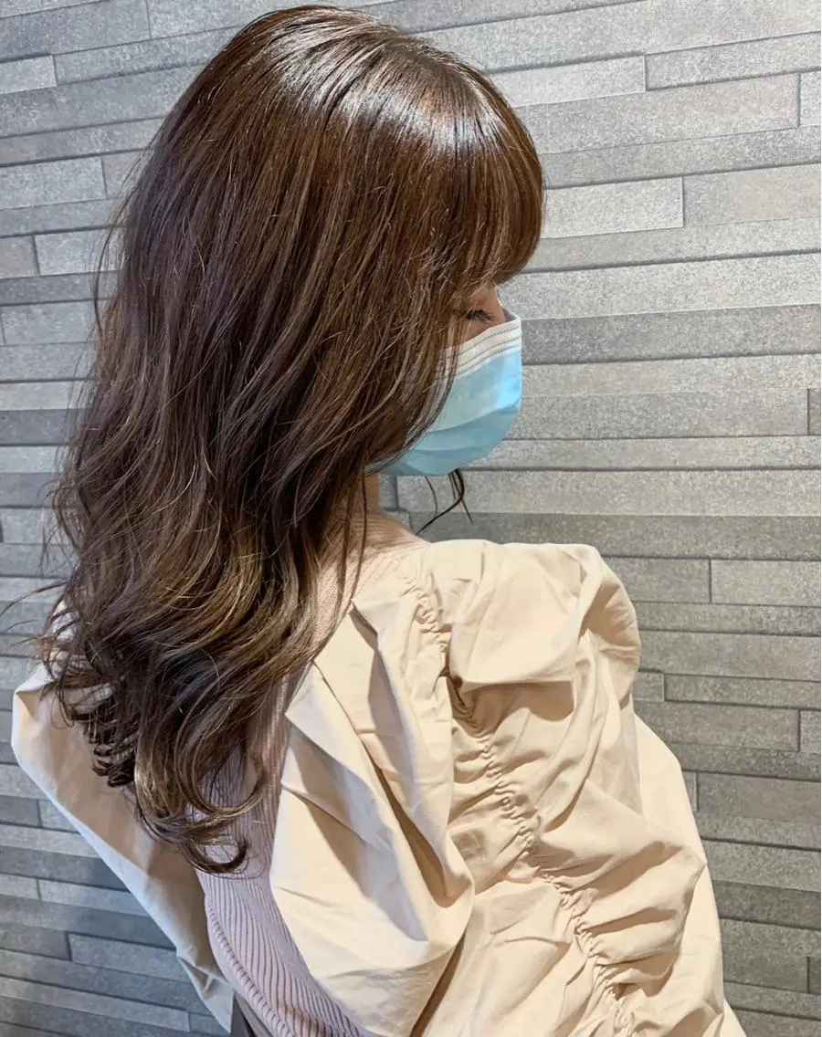ロング 尾崎 優也のヘアスタイル