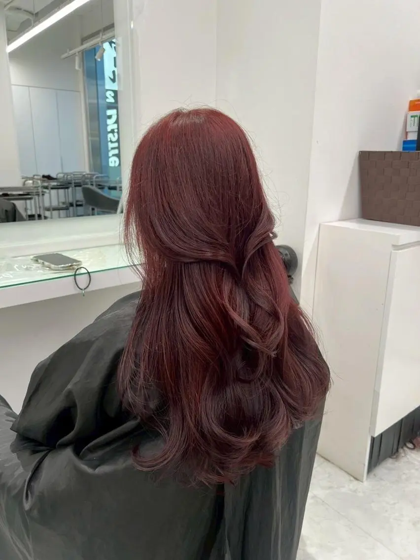 カラー 韓国風カラー🐈⬛ トレンドスタイルのヘアスタイル