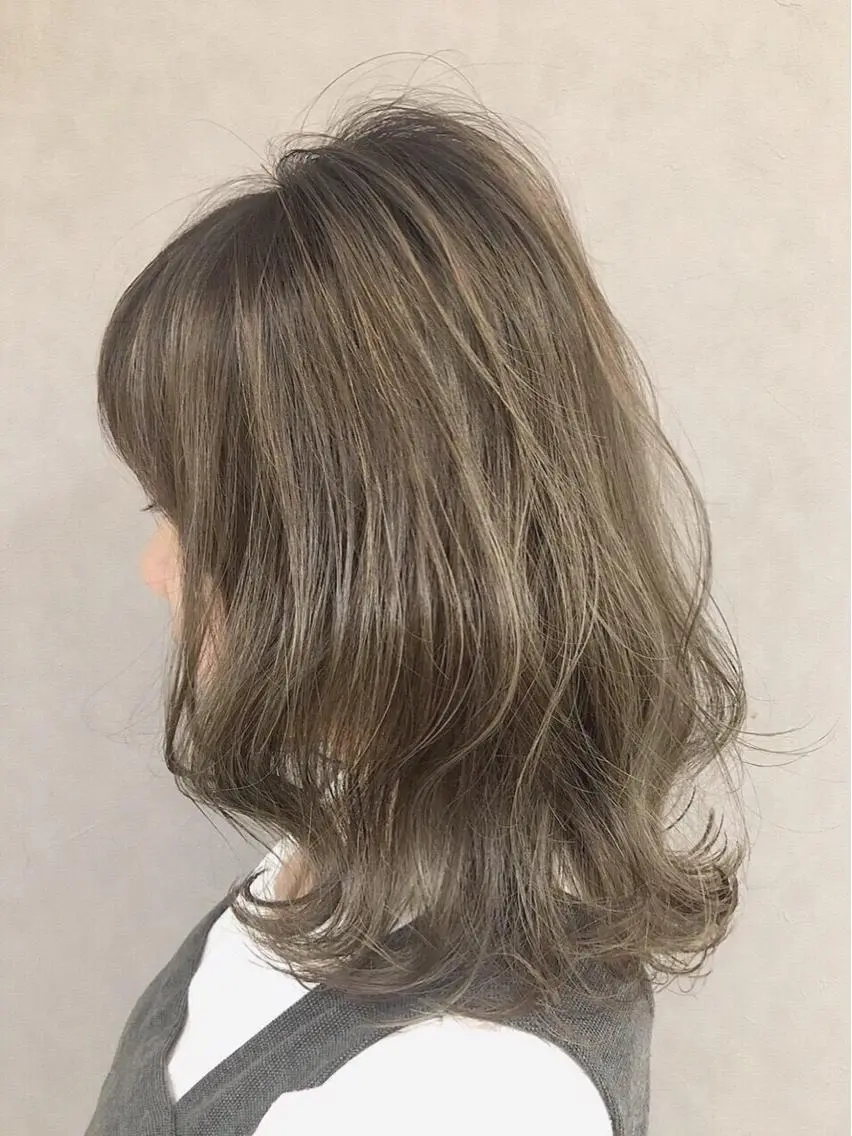 カラー パーマ syuyama shinichiのヘアスタイル