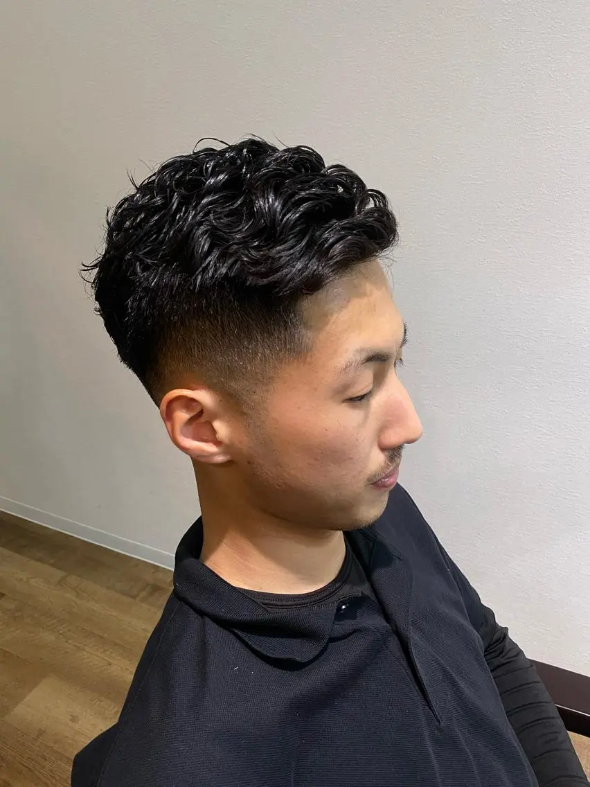 ショート カット パーマ 前川 優希のヘアスタイル