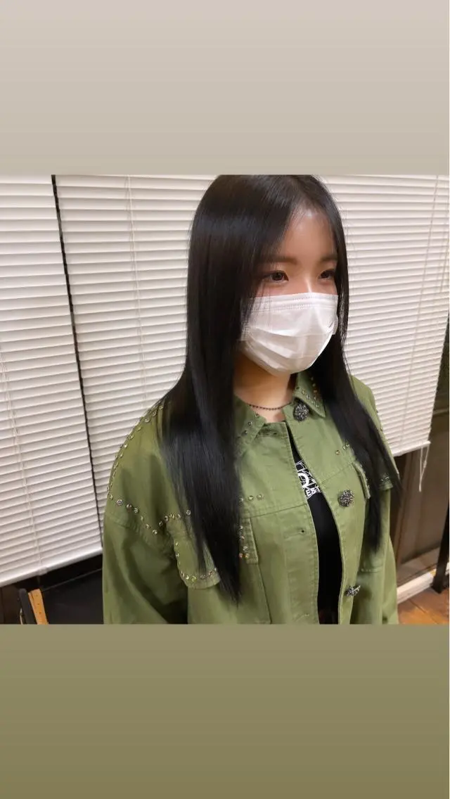 ロング はまだ かんたのヘアスタイル