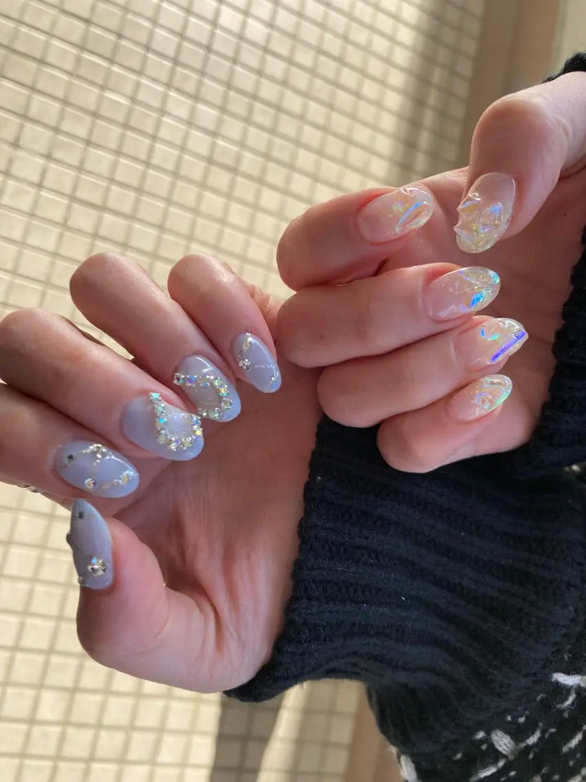 ネイル ハンドネイル フットネイル ✴︎ Delightのネイルデザイン