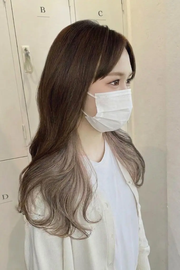ミディアム tre.甲子園口店/ レイヤーカットのヘアスタイル