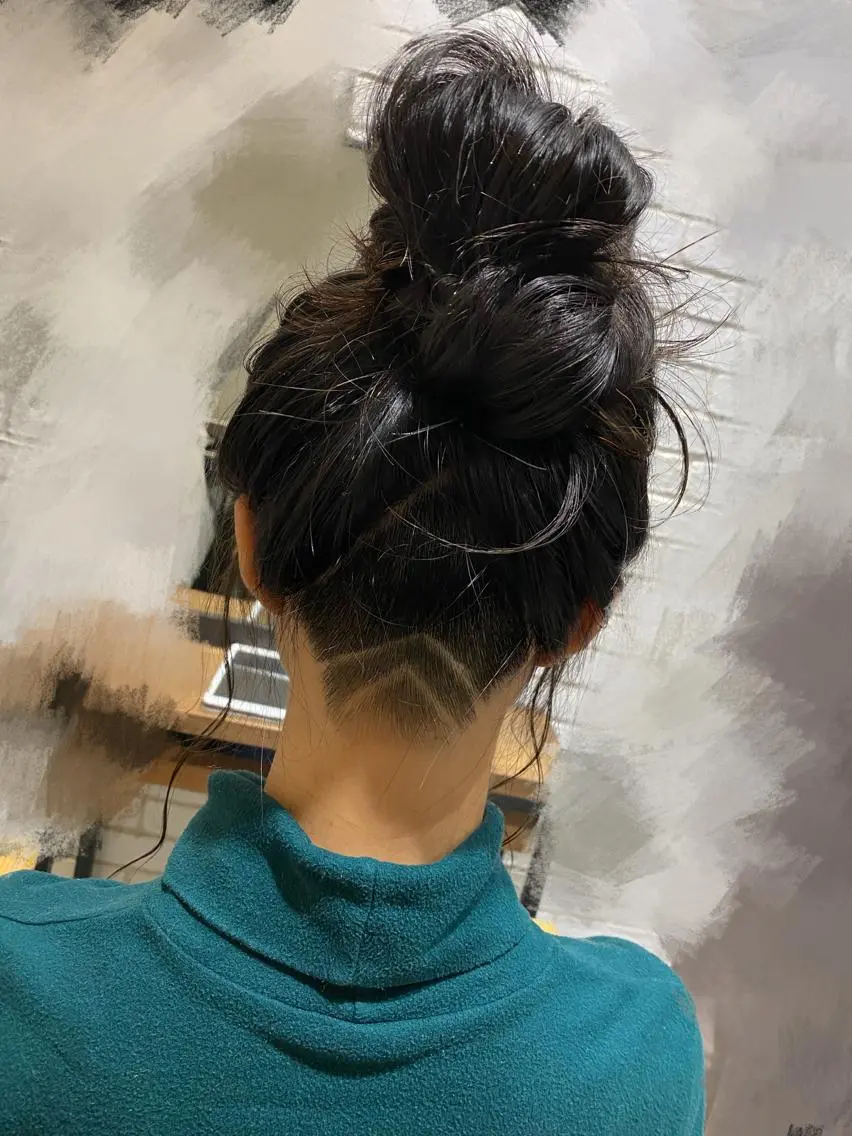 ロング カラー ヘアアレンジ kawamoto akaneのヘアスタイル