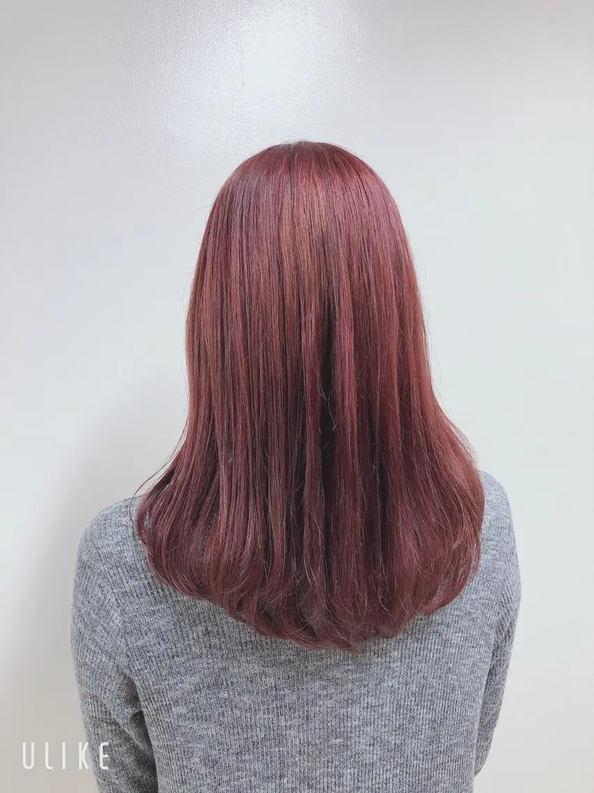 ミディアム カラー カット ヘアカラー AI 高田馬場店のヘアスタイル