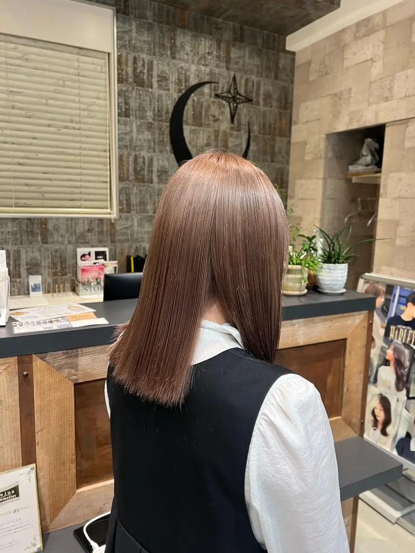 セミロング カラー 🔥メンズパーマ🔥 鈴木 翔斗のヘアスタイル
