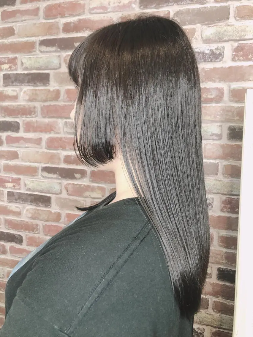 ロング カラー カット ヘアカラー トリートメント La fith yukinoのヘアスタイル