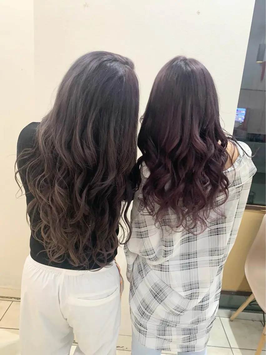 ロング カット ヘアカラー トリートメント 艶髪職人 山本隼正のヘアスタイル