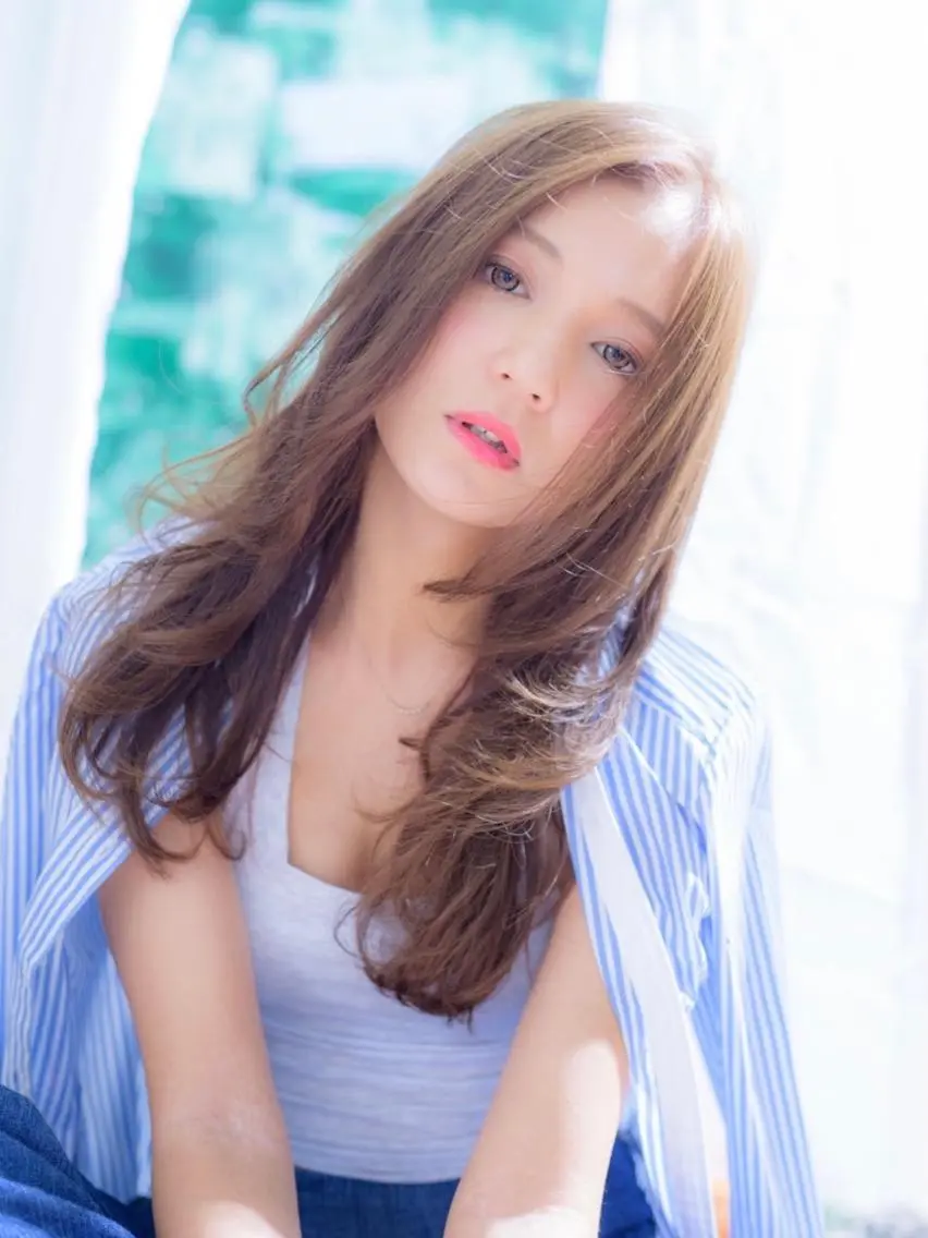 ロング カラー オーガニックカラー 小顔カット トリートメント 酸熱トリートメント/ 髪質改善🌟玉井香奈のヘアスタイル