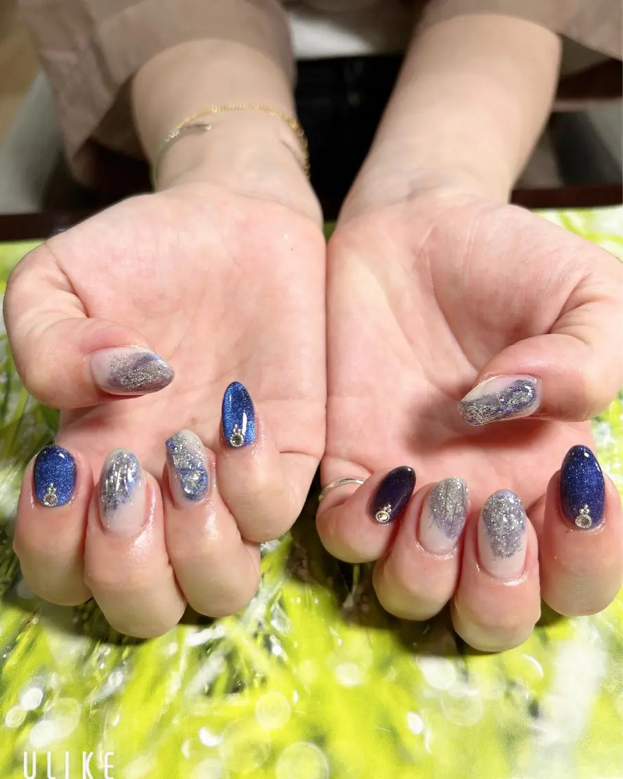 ネイル ニュアンスネイル ハンドネイル 吉野✨ ネイルデザイナー✨のネイルデザイン