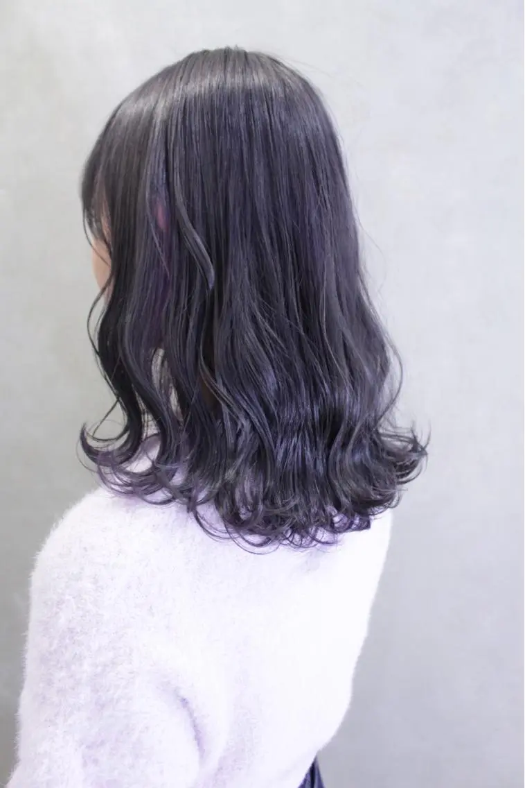 ミディアム カラー ヘアアレンジ ヘアカラー トリートメント lani ブリーチ /ダブルカラーのヘアスタイル