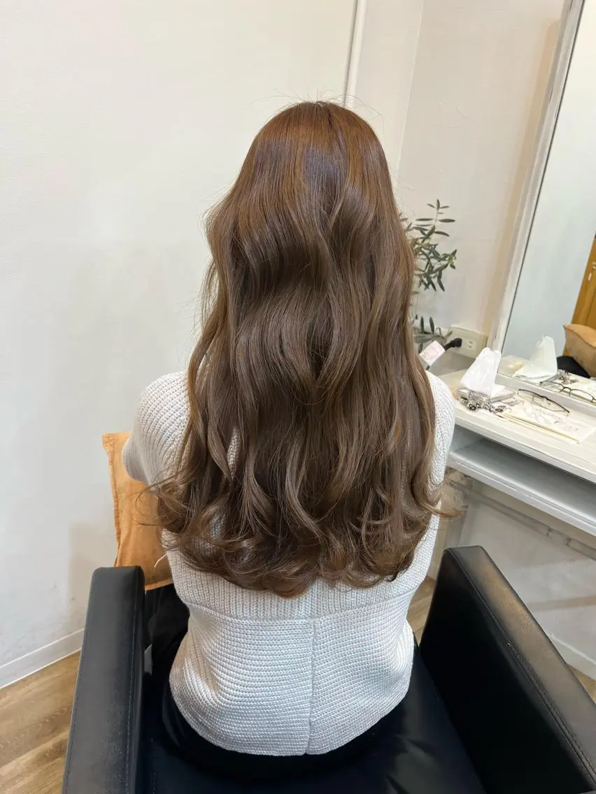 ロング 【ioe岡本】🐶 向井歩のヘアスタイル